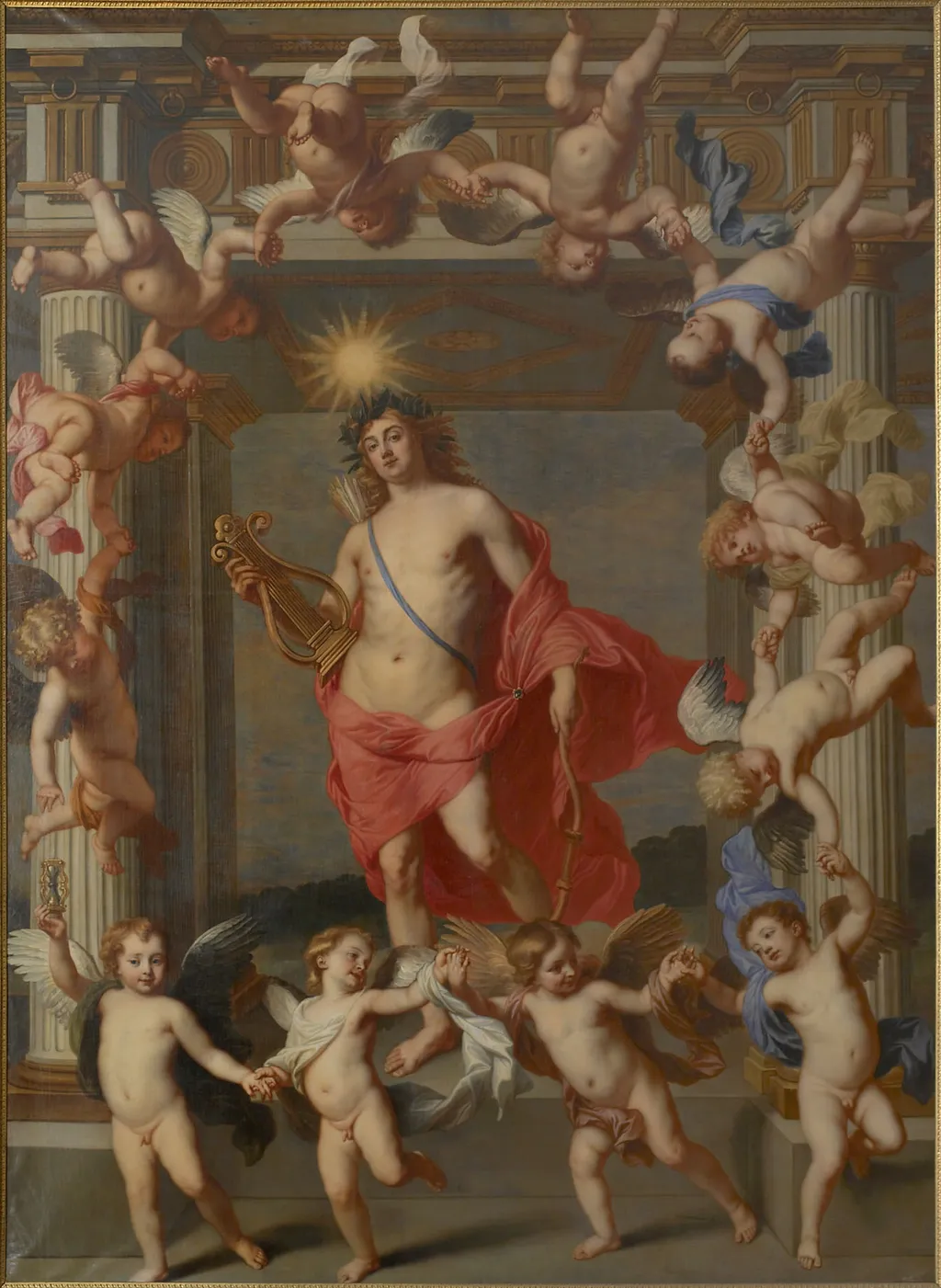 Allegory of Days, by Jan van den Hoecke, oil, 1650