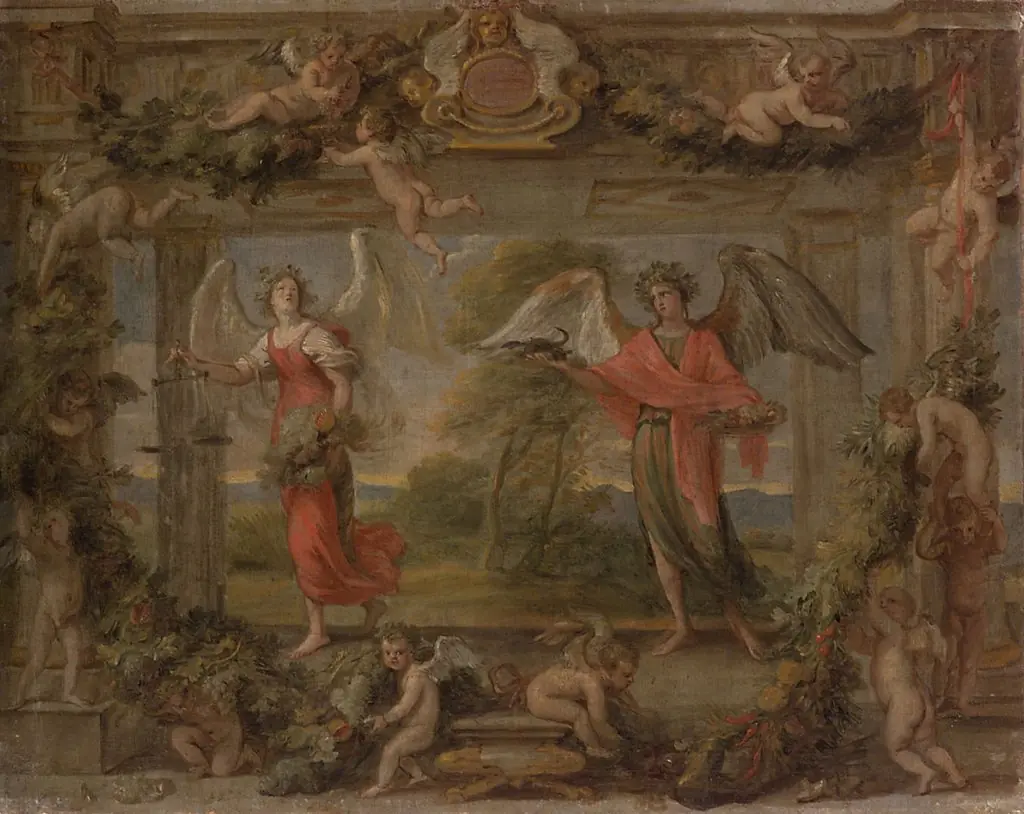 September und Oktober, by Jan van den Hoecke