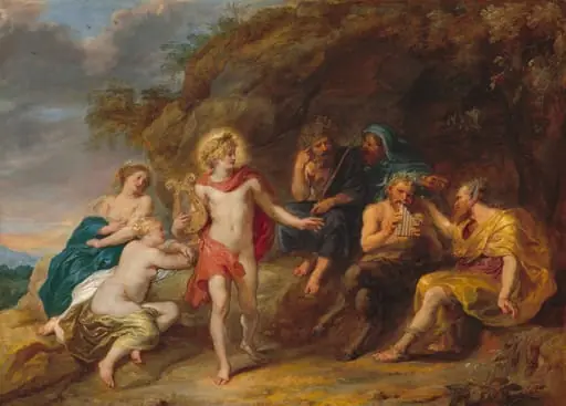 The Judgment of Midas, by Jan van den Hoecke