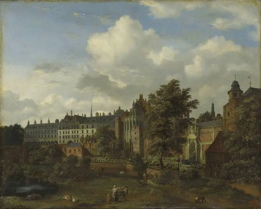 The Old Palace of Brussels, by Jan van der Heyden