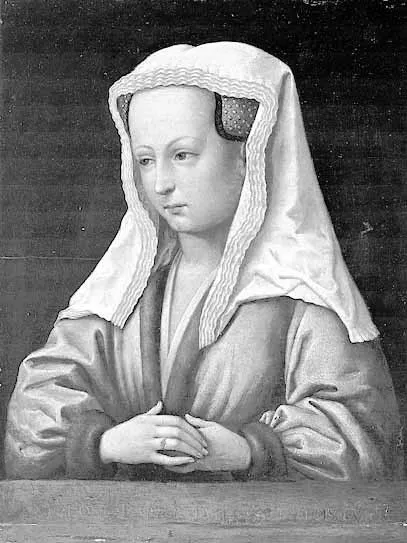 Portrait of a woman, by Jan van Eyck, paint