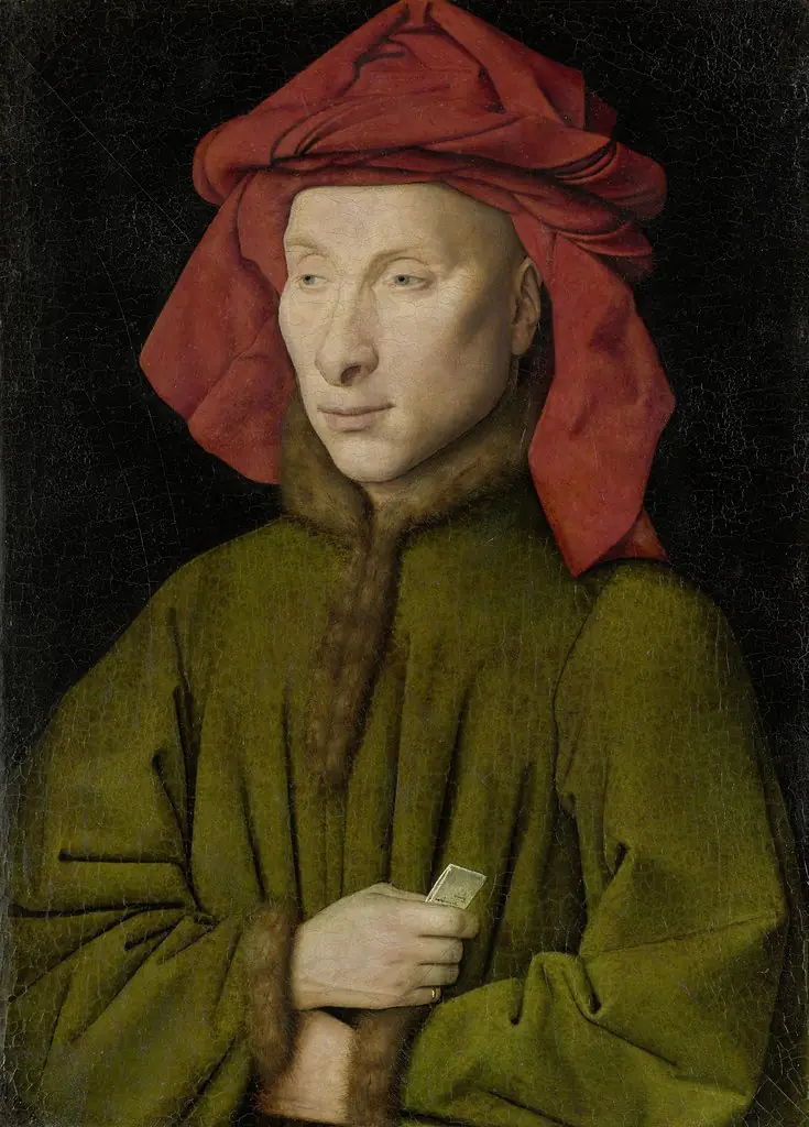 Portrait of Giovanni di Nicolao Arnolfini, by Jan van Eyck