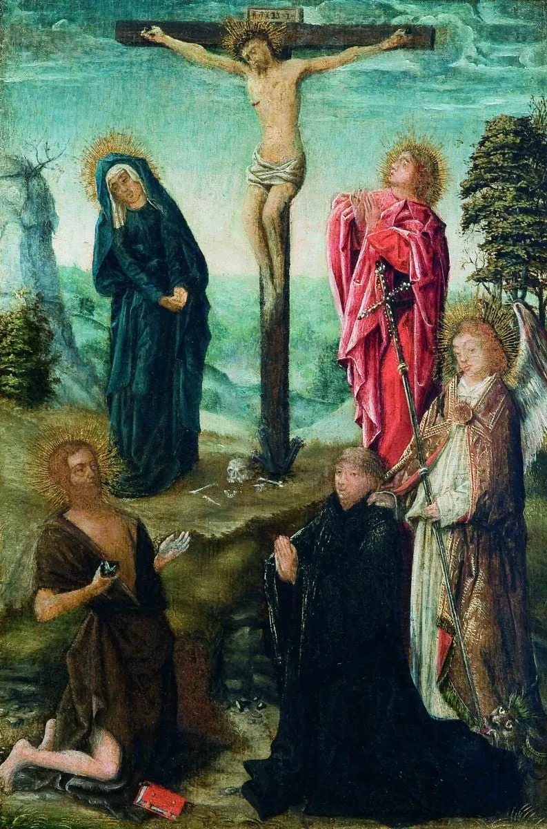 Răstignirea, by Jan van Eyck, unspecified