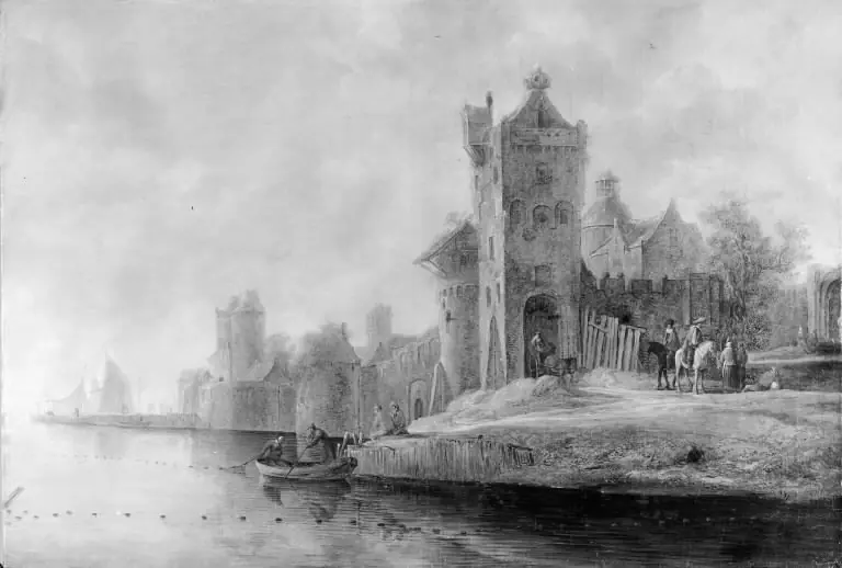 A Fortified Dutch Town, by Jan van Goyen