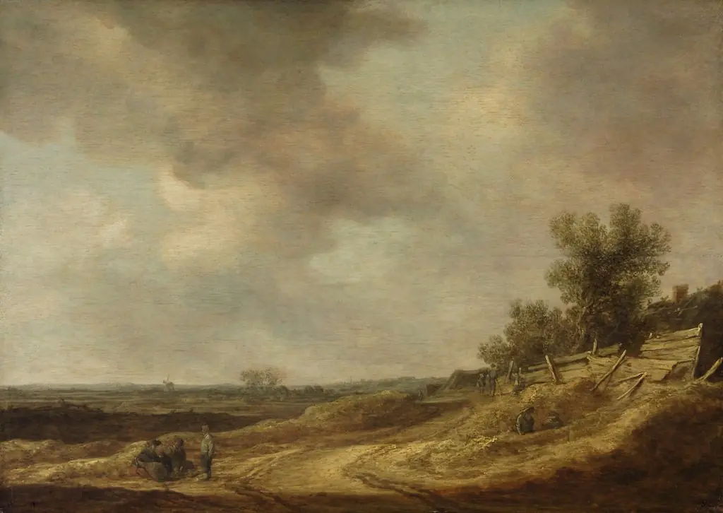 Flat Landscape, by Jan van Goyen