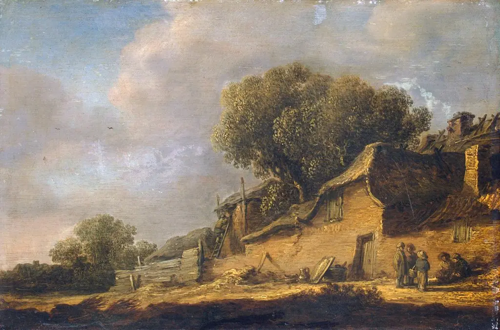 Landscape with a Peasant Cottage, by Jan van Goyen
