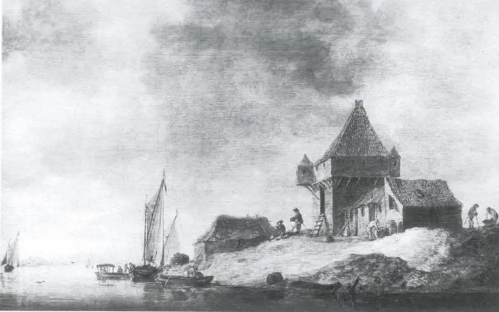 River Landscape, by Jan van Goyen