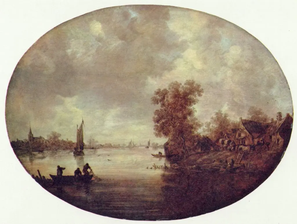 Summer on a River, by Jan van Goyen