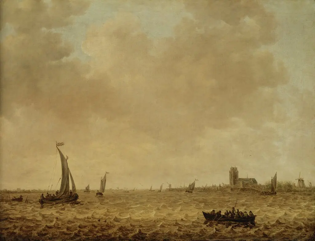 View of Dordrecht from the Oude Maas, by Jan van Goyen