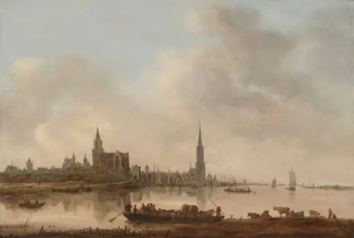 View of Emmerich, by Jan van Goyen