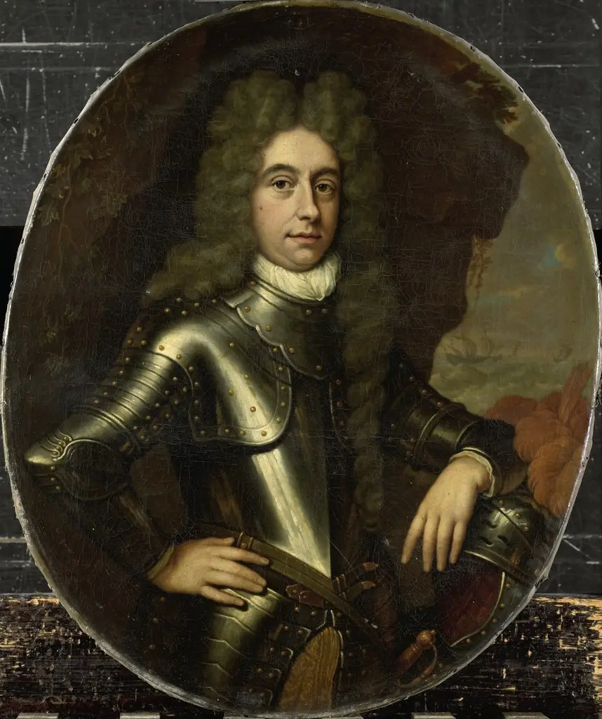 Portrait of Harmen Lijnslager, Secretary of the Admiralty of Amsterdam, by Jan van Haensbergen