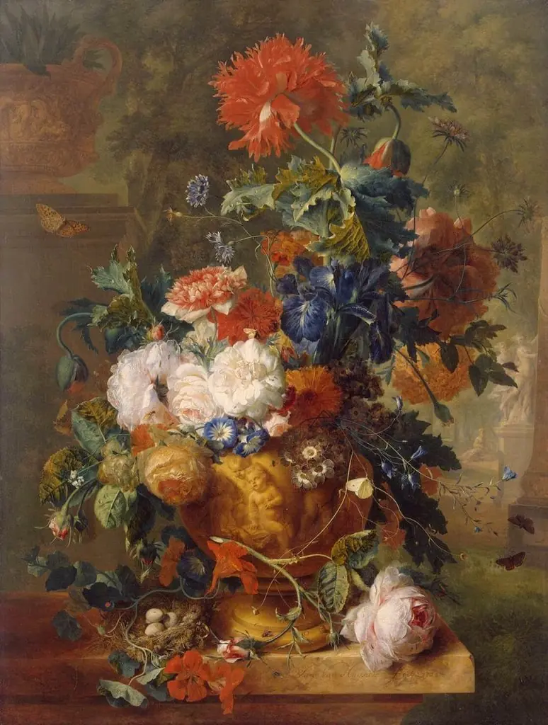 Flowers, by Jan van Huysum