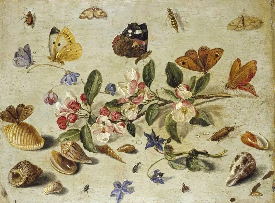 Flowers and Insects, by Jan van Kessel the Elder