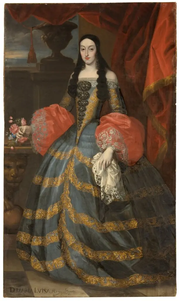 Portrait of Marie Louise d’Orléans, by Jan van Kessel the Younger