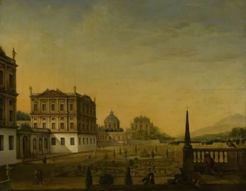 Architecture with figures, by Jan van Nickelen