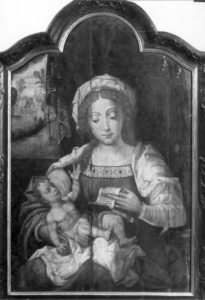 Virgin with child, by Jan van Orley