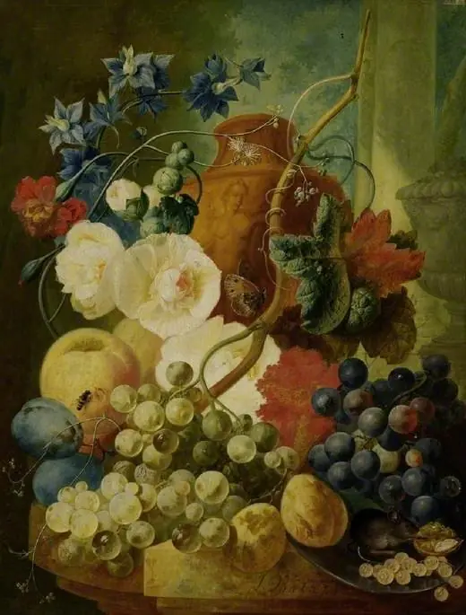 Fruit piece, by Jan van Os