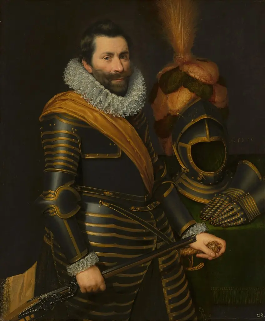Portrait of an unknown man, by Jan van Ravesteyn