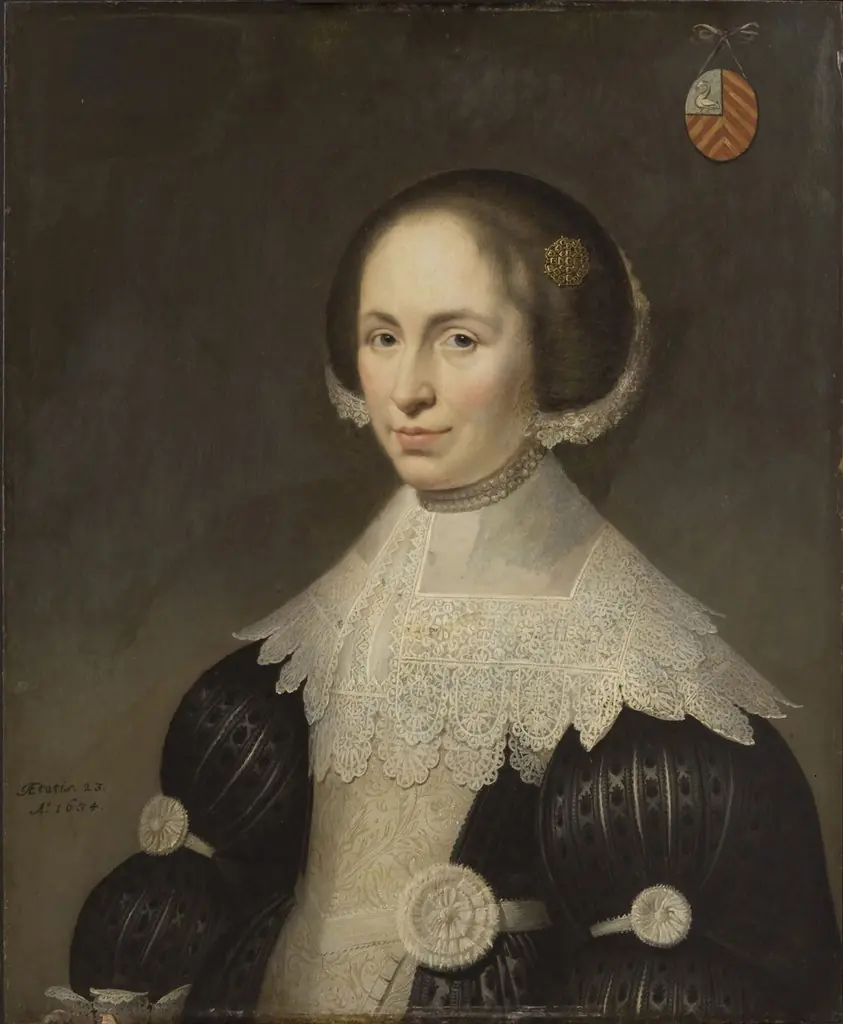 Portrait of Gertrude Teding van Berkhout, by Jan van Ravesteyn