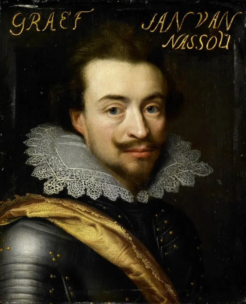 Portrait of Jan the Younger (1583-1638), Count of Nassau-Siegen, by Jan van Ravesteyn