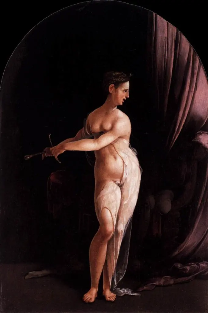 Lucretia, by Jan van Scorel