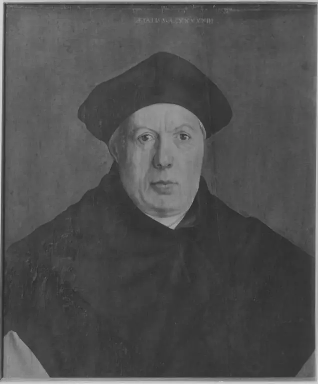 Male portrait, by Jan van Scorel
