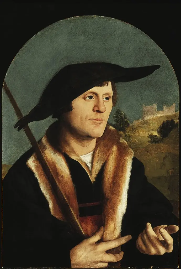 Pilgrim, by Jan van Scorel