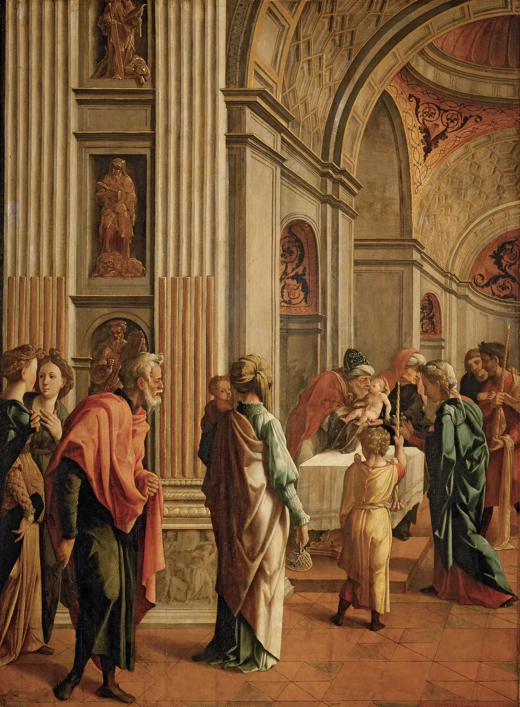 Presentation of Jesus in the Temple, by Jan van Scorel, oil, 1535