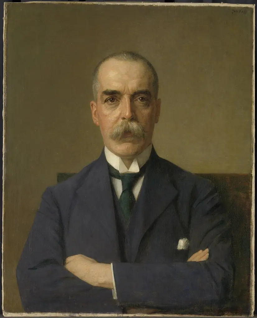 Portret van Isaac de Bruijn (1872-1953), by Jan Veth
