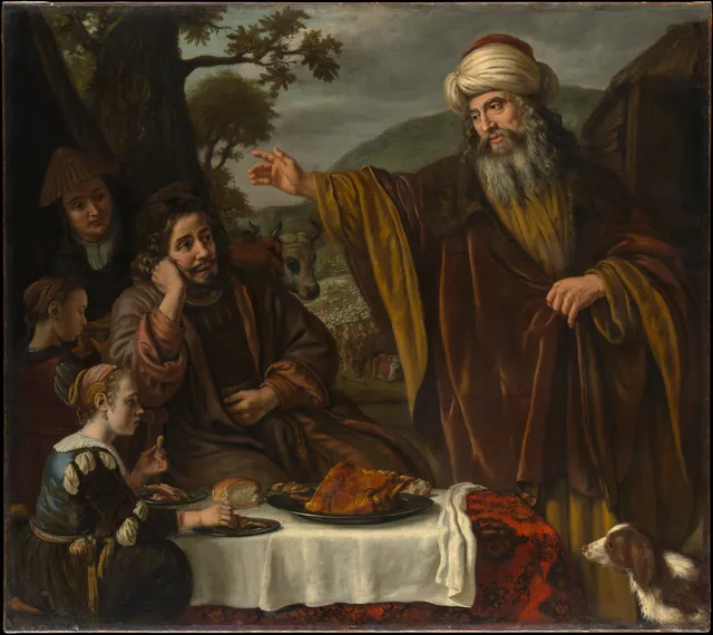 Abraham's Parting from the Family of Lot — Jan Victors