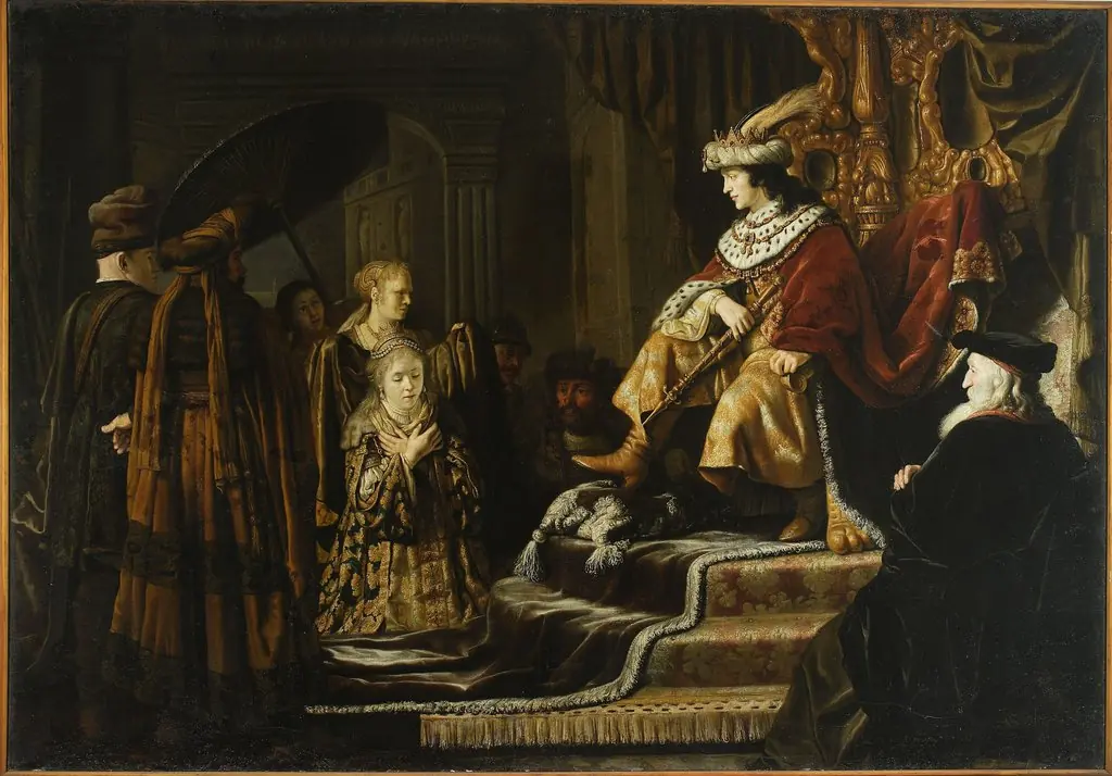 Esther before Ahasuerus (Esther 2:16), by Jan Victors