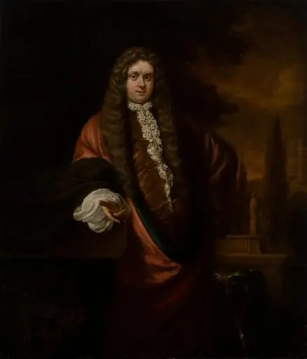 Miehen muotokuva, by Jan Weenix