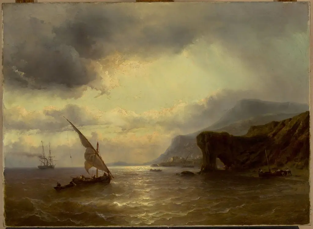 Marine landscape, by Jan Weissenbruch