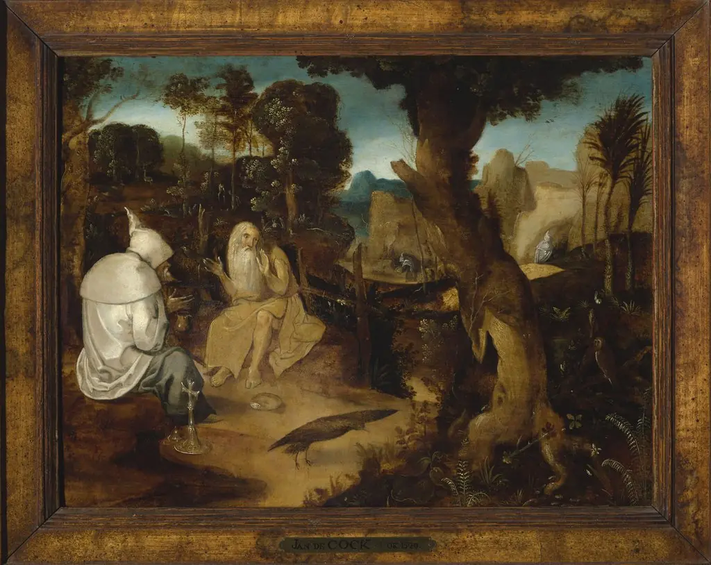 St. Anthony and St. Paul, by Jan Wellens de Cock