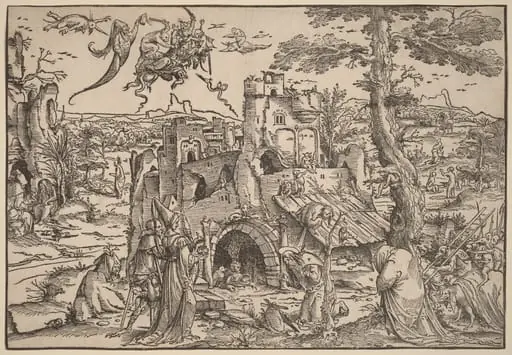 The Temptation of Saint Anthony, by Jan Wellens de Cock