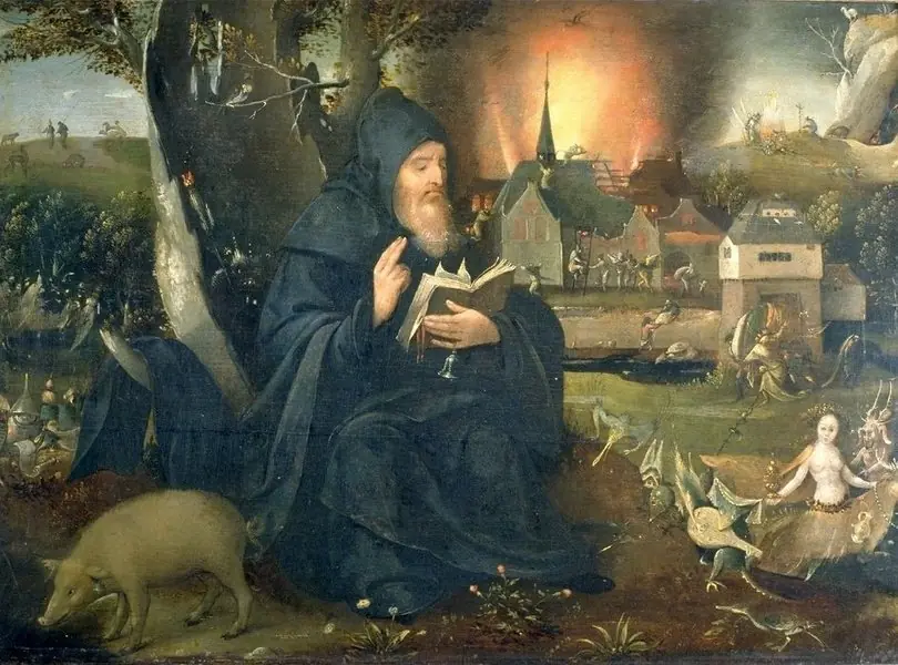 The Temptation of Saint Anthony, by Jan Wellens de Cock