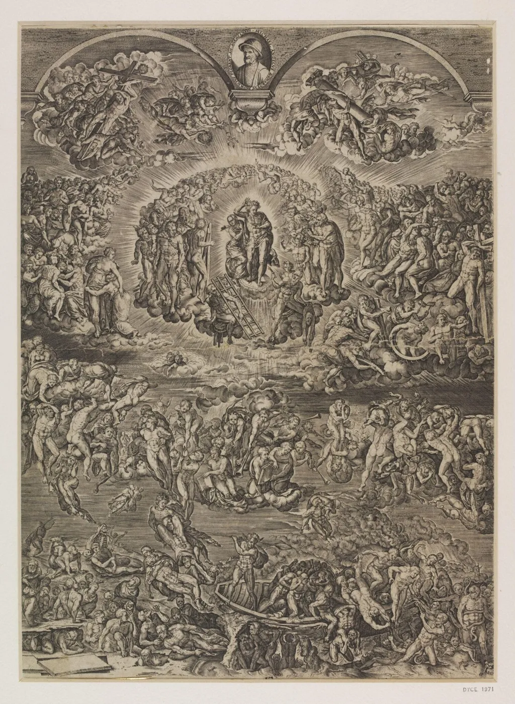 Last Judgement, by Jan Wierix