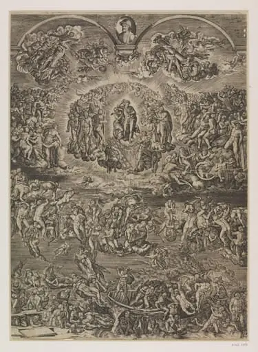 Last Judgement, by Jan Wierix