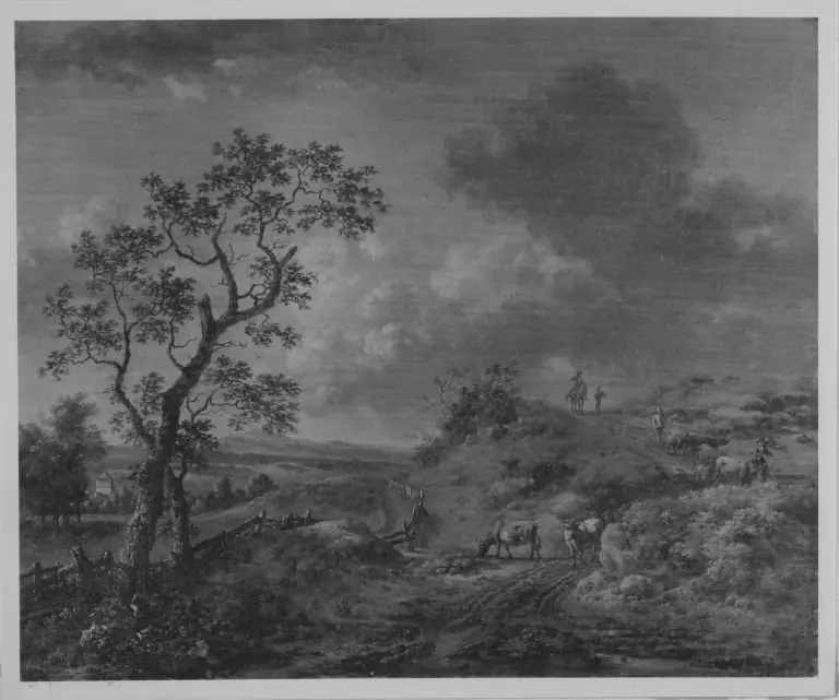 Landschaft mit Hirten und Tieren, by Jan Wijnants