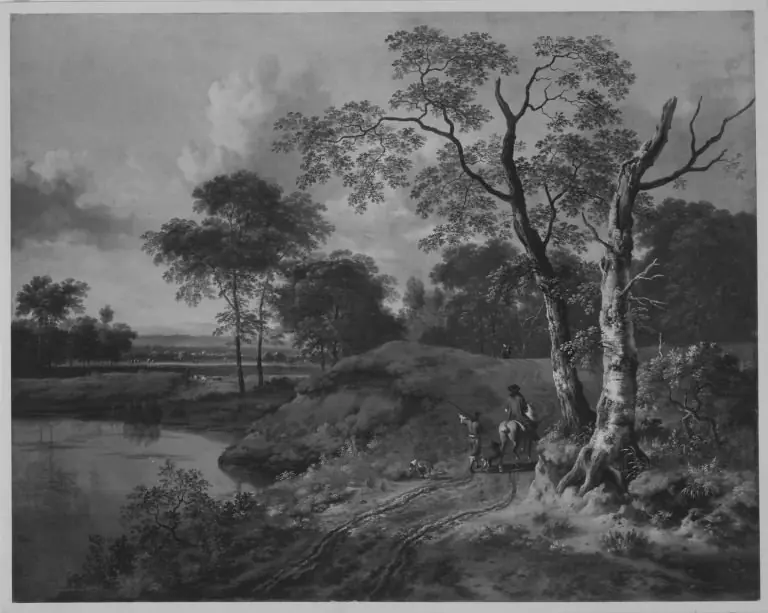 Landschaft mit Reiter, by Jan Wijnants