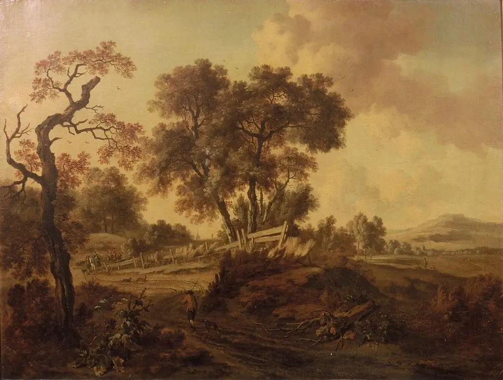 Road in a Dune Landscape, by Jan Wijnants