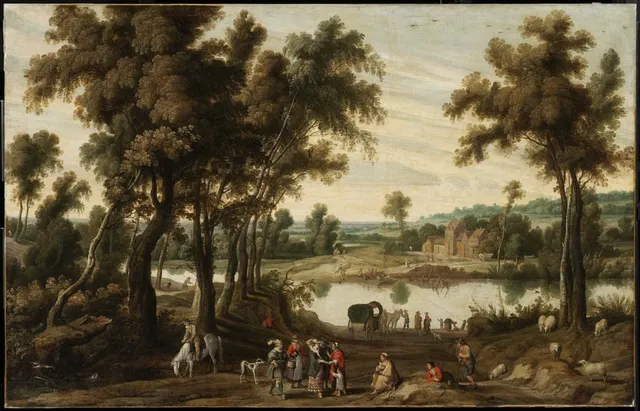 Landscape with Gentlefolk and Gypsies