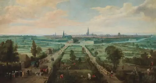 Panoramic View of Antwerp from the East, by Jan Wildens
