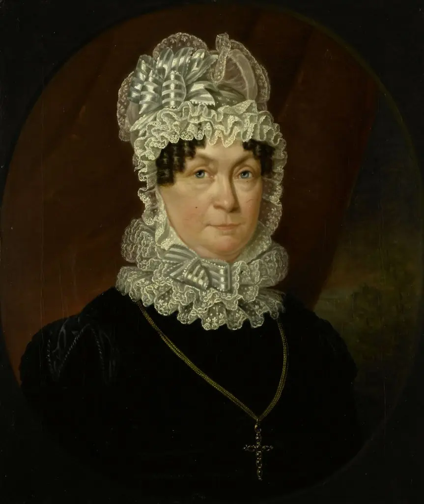 Portrait of Ann Brander (died 1837), Wife of Job Seaburne May, by Jan Willem May