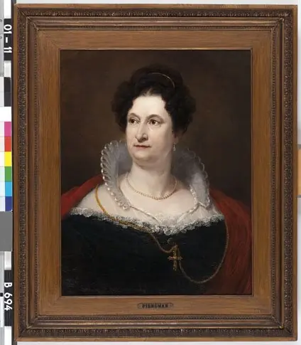 Joanna Cornelia Ziesenis-Wattier (1762–1827). Toneelspeelster, by Jan Willem Pieneman