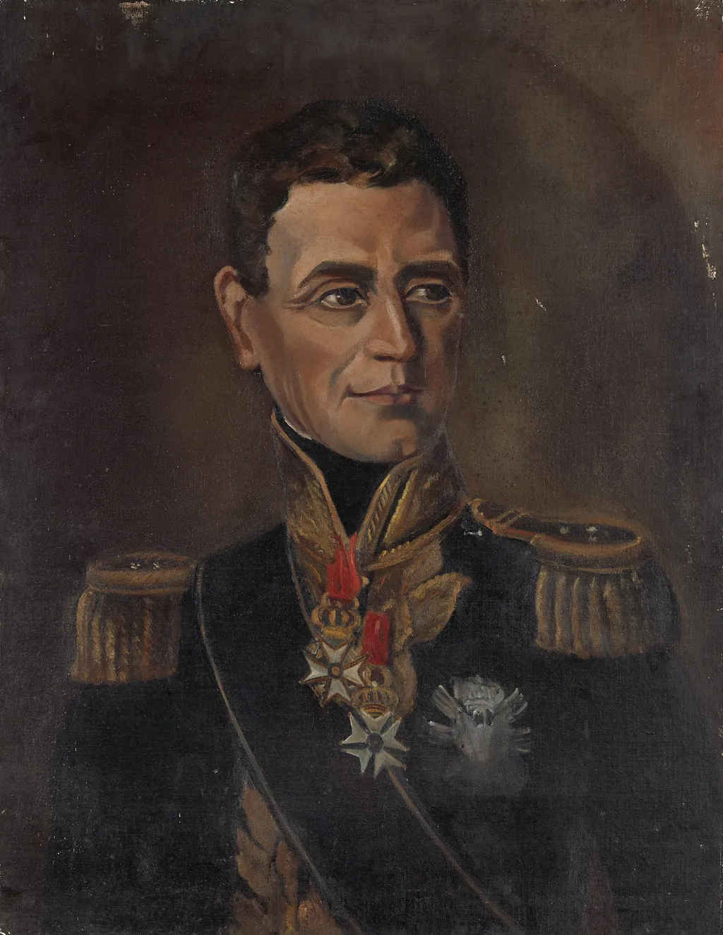 Jonkheer Jan Willem Janssens (1762–1838). Gouverneur-generaal (1811–12), by Jan Willem Pieneman, oil