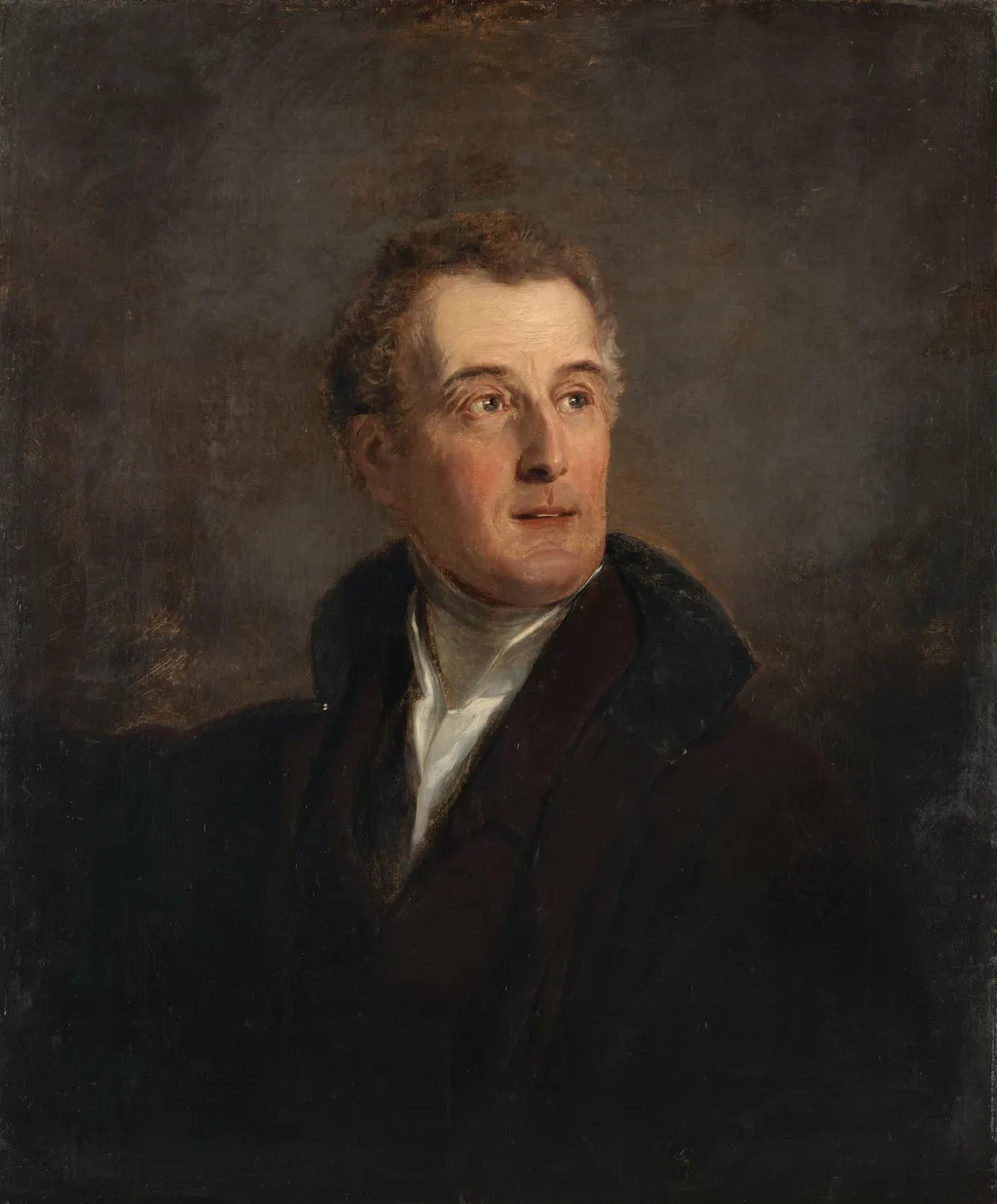 Portrait Study of Arthur Wellesley, Duke of Wellington, by Jan Willem Pieneman, unspecified, 1821