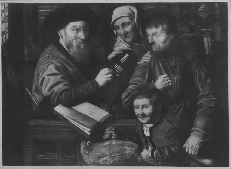 Tax collection, by Jan Woutersz Stap, 1614