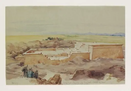 Roof of Denderah, by Jane Evelyn Lindsay