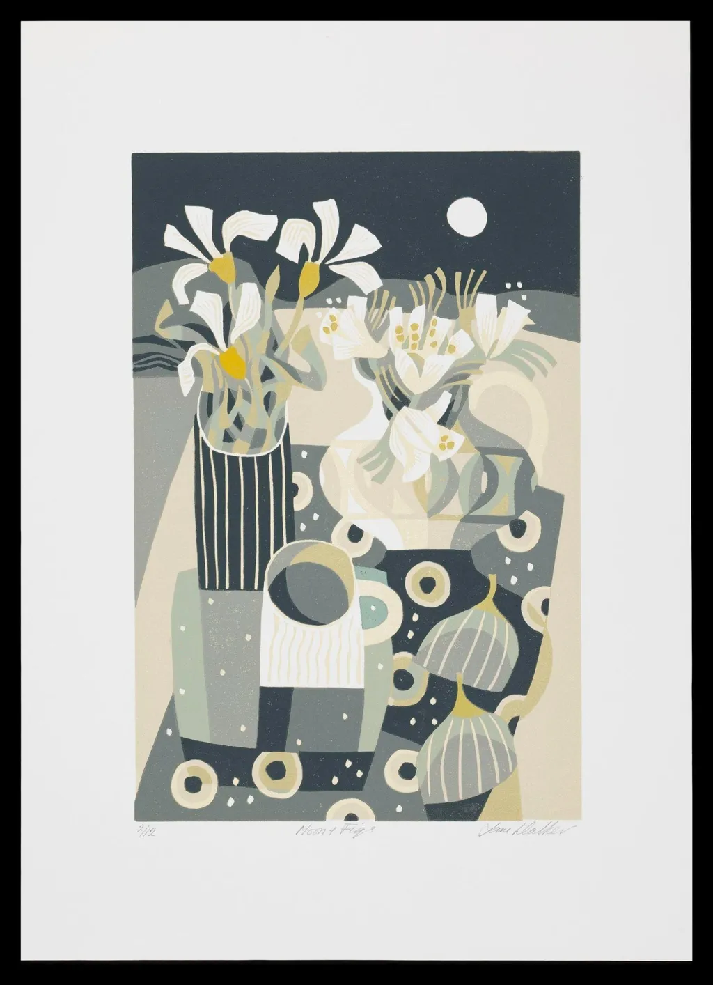 Moon and Figs, by Jane Walker, 2023